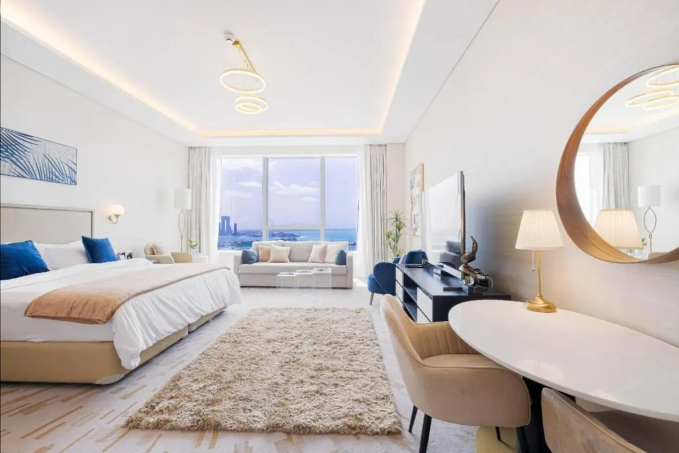 Iconic Views At The Palm Tower Suite Dubaj