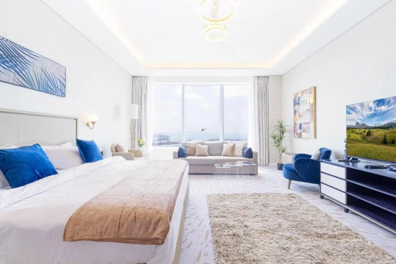 Iconic Views At The Palm Tower Suite Dubai
